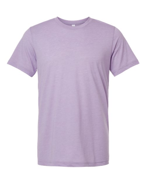 Triblend Tee - Dark Lavender Triblend Front