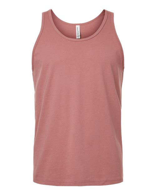 Jersey Tank - Mauve Front