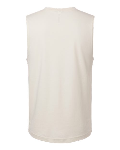 Jersey Muscle Tank - Natural Back