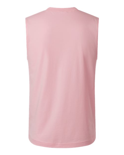 Jersey Muscle Tank - Pink Back