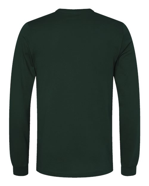 Unisex Jersey Long Sleeve Tee - Forest Back