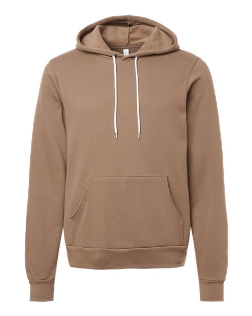 Unisex Sponge Fleece Hoodie Sweatshirt - Vintage Brown Front