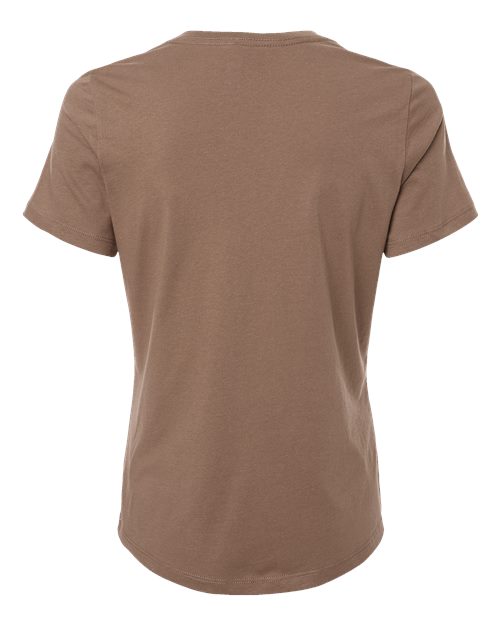 Women’s Relaxed Jersey Tee - Vintage Brown Back