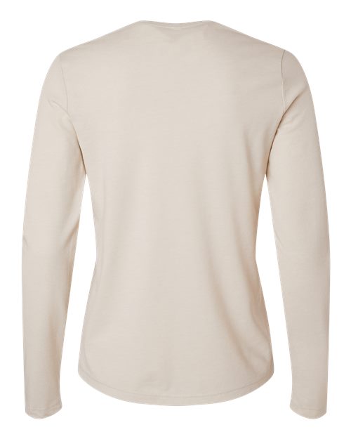 Women’s Jersey Long Sleeve Tee - Heather Dust Back