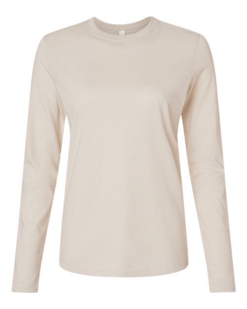 Women’s Jersey Long Sleeve Tee - Heather Dust Front