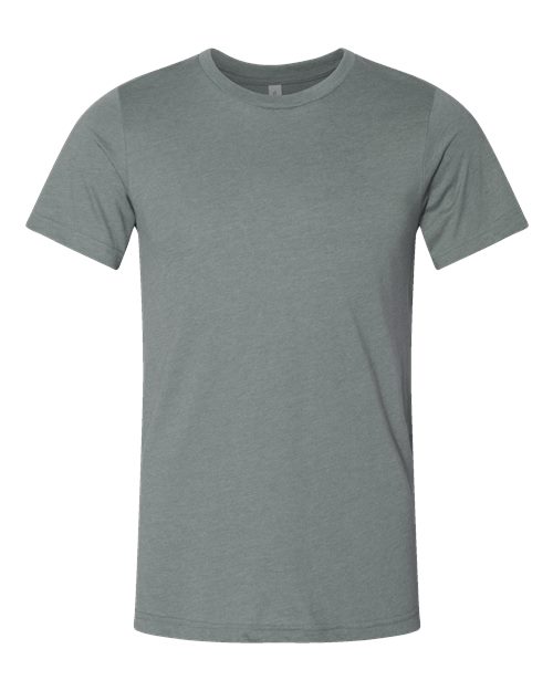 CVC Jersey Tee - Heather Blue Storm Front