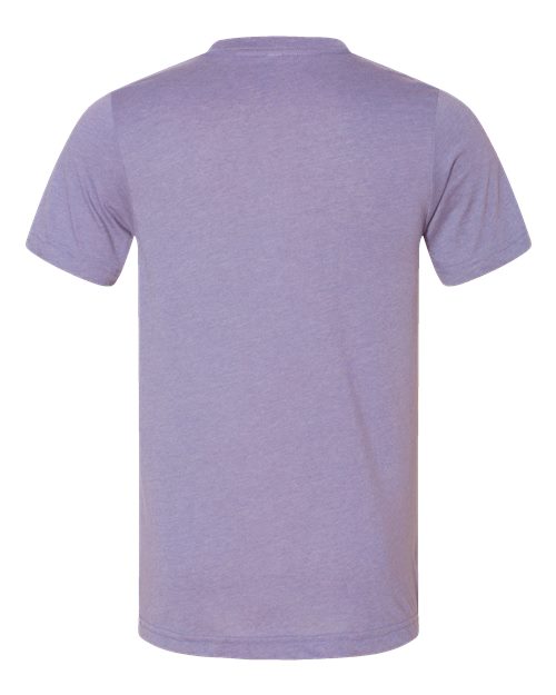 CVC Jersey Tee - Heather Dark Lavender Back