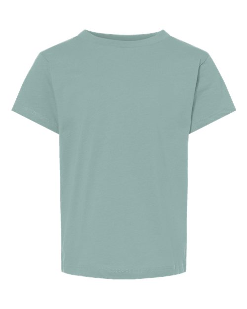 Toddler Jersey Tee - Dusty Blue Front