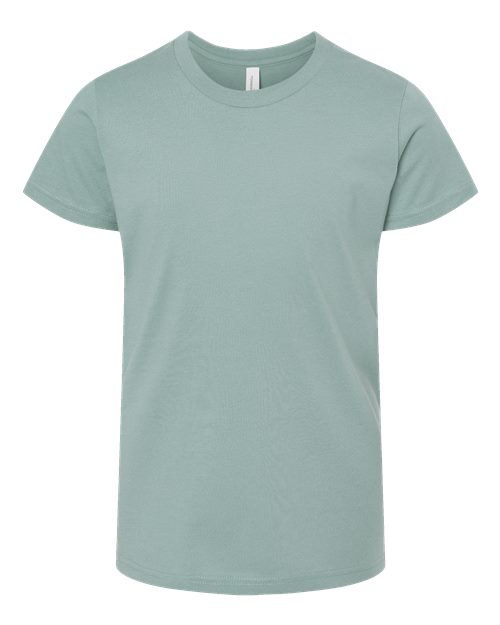 Youth Jersey Tee - Dusty Blue Front