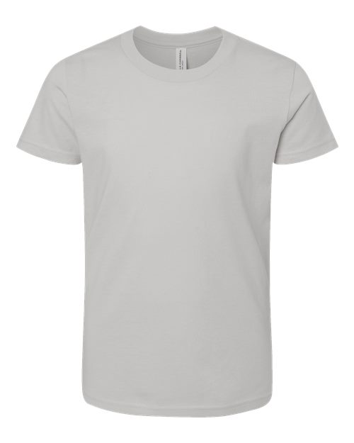 Youth Jersey Tee - Solid Athletic Grey Front