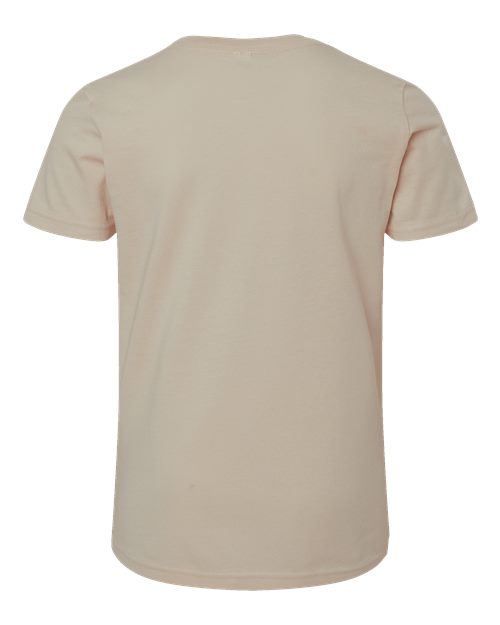 Youth Jersey Tee - Tan Back