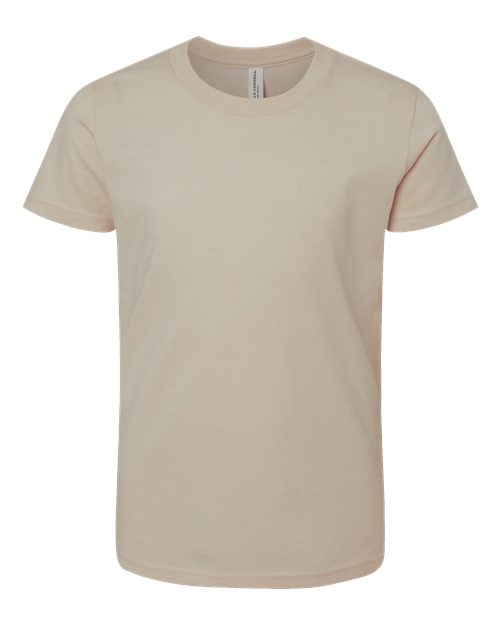 Youth Jersey Tee - Tan Front