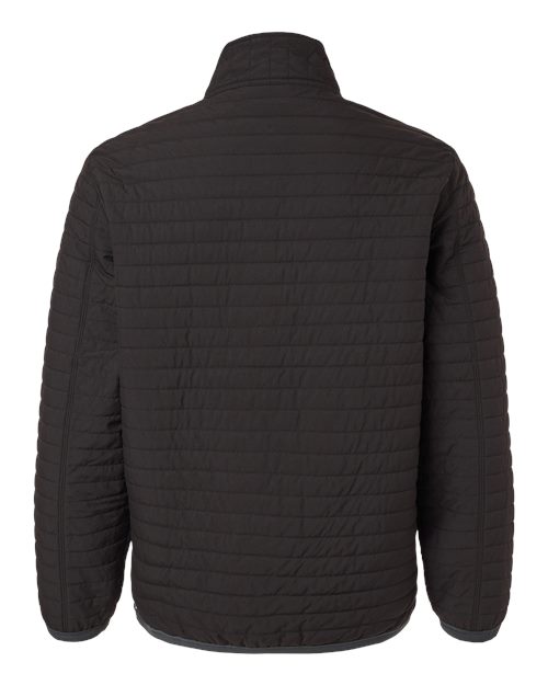 Men's Keystone Quilted Pullover - Black Back