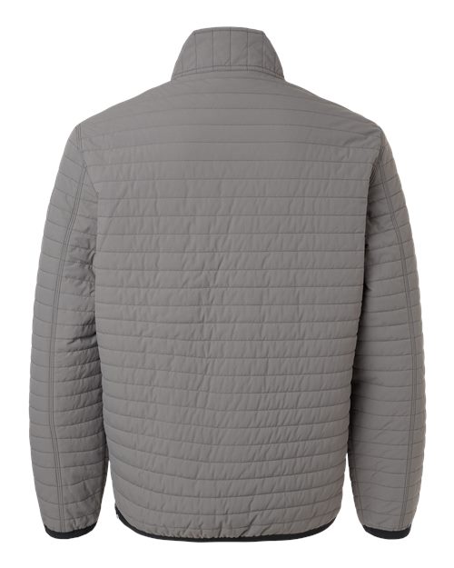 Men's Keystone Quilted Pullover - Grey Back
