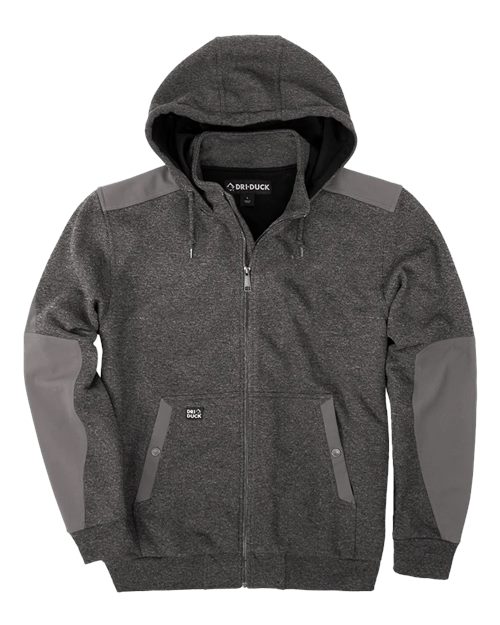 Men's Mission Fleece Pro Full-Zip Jacket - Dark Oxford Front
