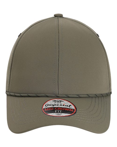 The Habanero Performance Rope Cap - Olive Front