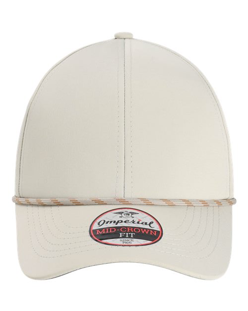 The Habanero Performance Rope Cap - Putty Front