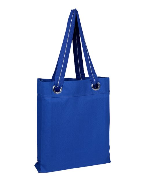Large Grommet Tote - Royal Front