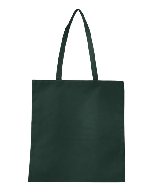 Non-Woven Tote Bag - Forest Green Back