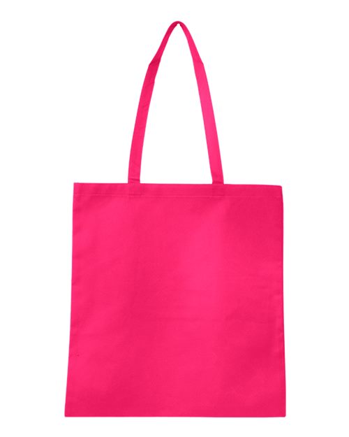 Non-Woven Tote Bag - Hot Pink Front
