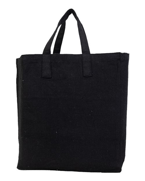 Sustainable Grocery Bag - Black Front