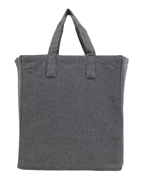 Sustainable Grocery Bag - Dark Grey Back