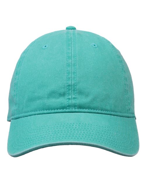 Pigment-Dyed Cap - Oasis Green Front