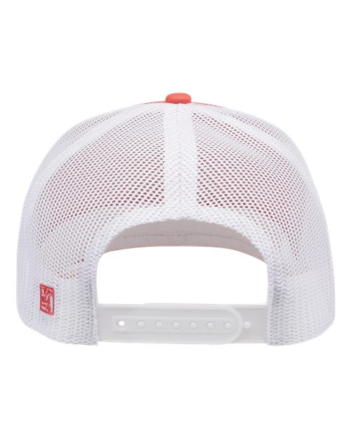 Everyday Trucker Cap - Coral/ White Back