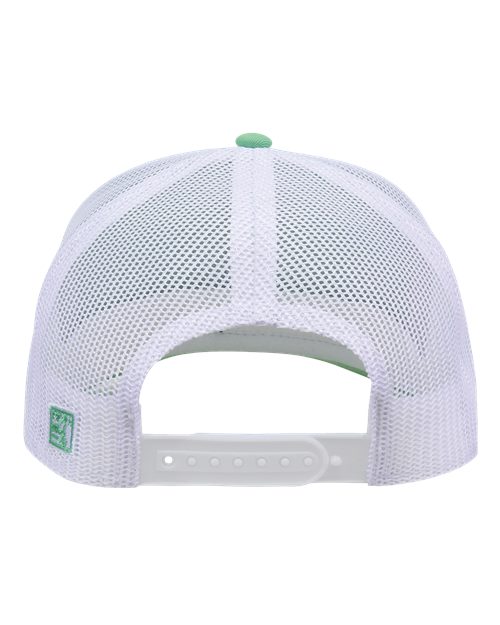 Everyday Trucker Cap - Light Green/ White Back
