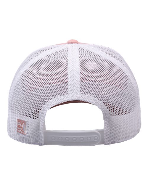 Everyday Trucker Cap - Creamsicle Pink/ White Back