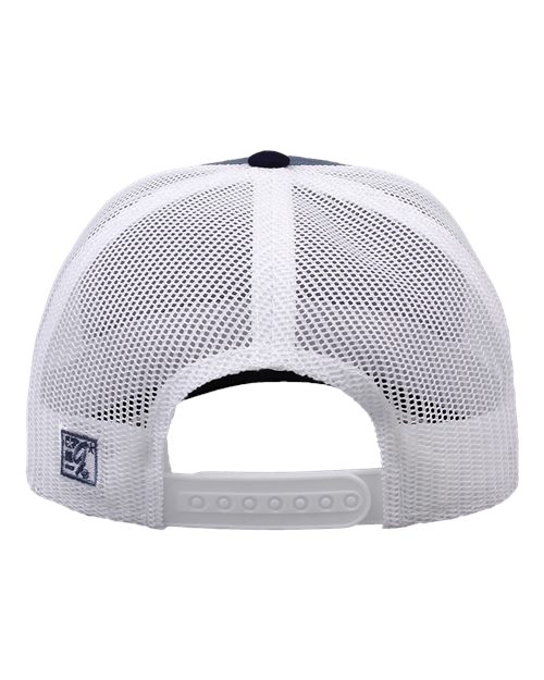 Everyday Trucker Cap - Marine Blue/ Navy/ White Back