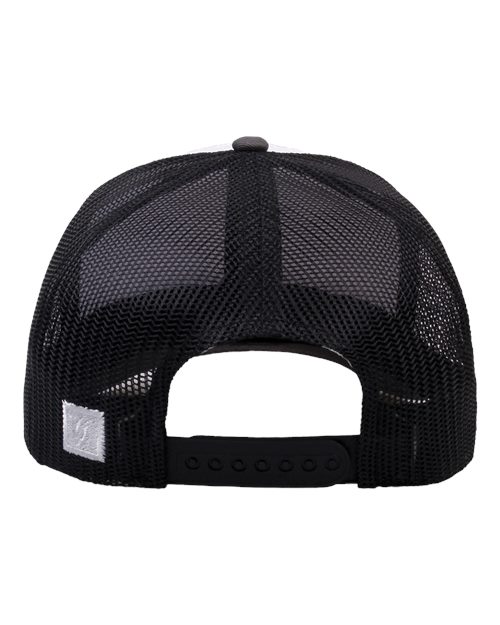 Everyday Trucker Cap - White/ Charcoal/ Black Back