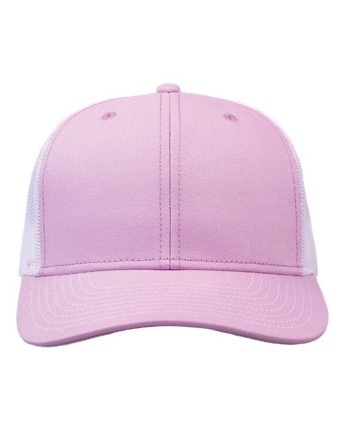 Everyday Trucker Cap - Wisteria Pink/ White Front