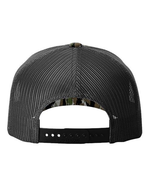 Printed Five-Panel Trucker Cap - Realtree Original/ Black Back