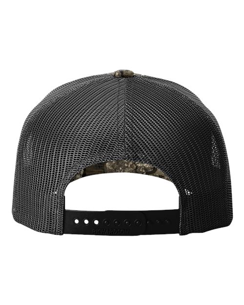 Printed Five-Panel Trucker Cap - Realtree Timber/ Black Back