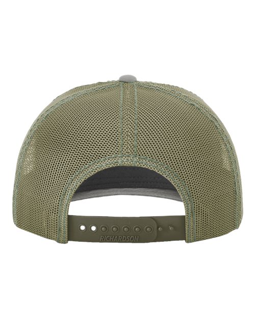 Fremont Trucker Cap - Khaki/ Loden Back