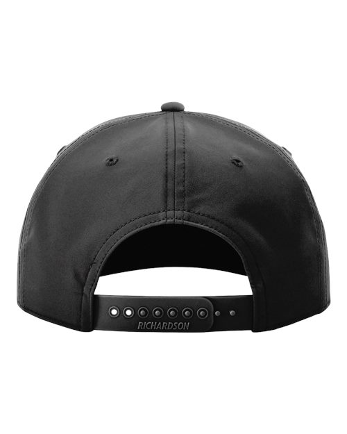 Five-Panel Classic Rope Cap - Black/ White Back