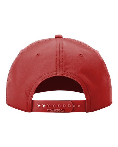 Five-Panel Classic Rope Cap - Red/ White Back