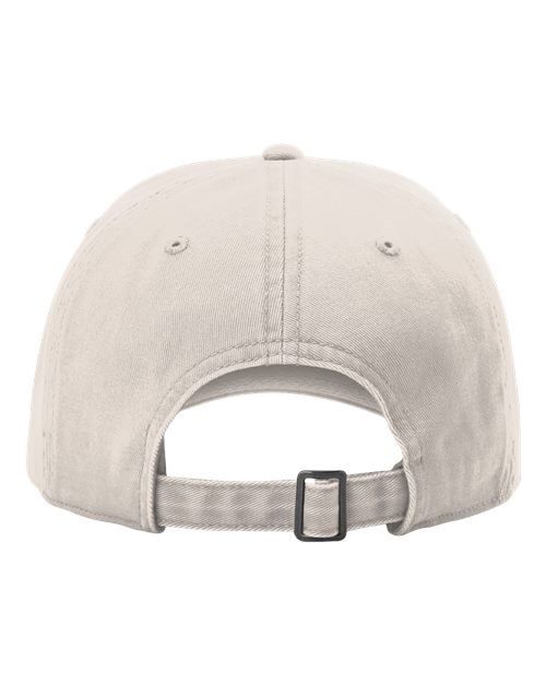Peach Twill Dad Hat - Stone Back