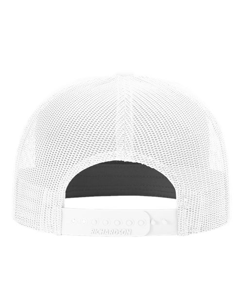 Seven-Panel Trucker Cap - White Back