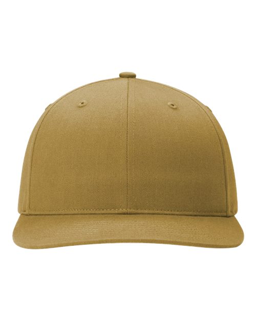 Twill Back Trucker Cap - Amber Gold Front