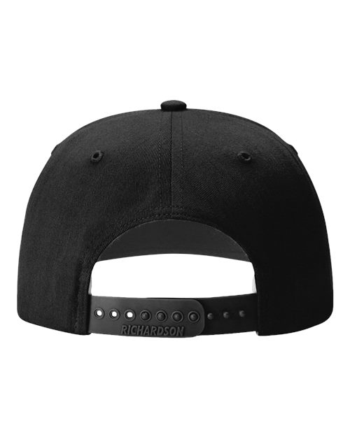 Twill Back Trucker Cap - Black Back