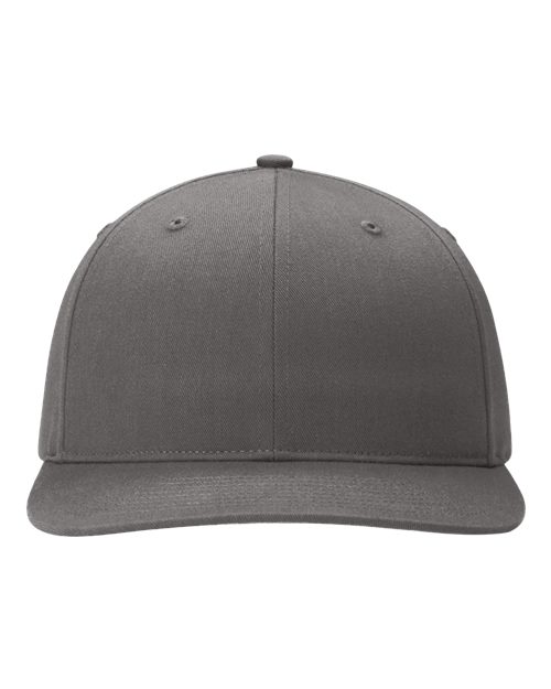 Twill Back Trucker Cap - Charcoal Front