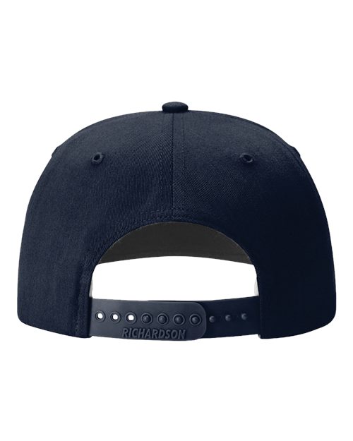 Twill Back Trucker Cap - Navy Back