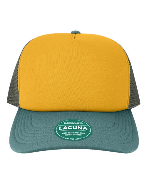 Laguna Cap - Bronze/ Pine Green Front