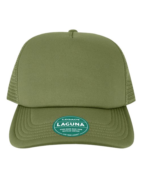 Laguna Cap - Light Olive Green Front