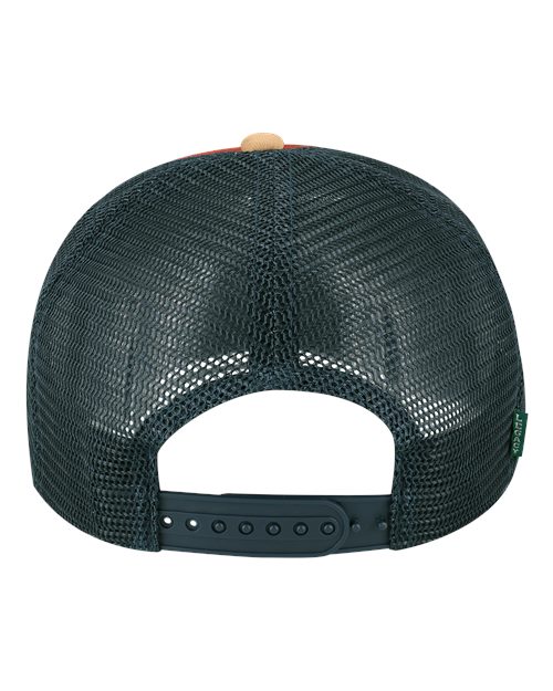 Laguna Cap - Sienna/ Wheat/ Navy Back