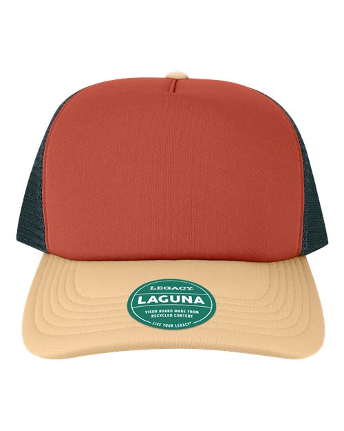 Laguna Cap - Sienna/ Wheat/ Navy Front