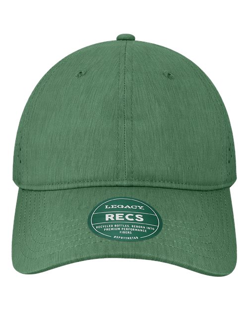 Reclaim Sport Mesh Cap - Eco Dark Green Front