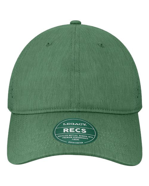 LEGACY Reclaim Sport Mesh Cap - Eco Dark Green Front